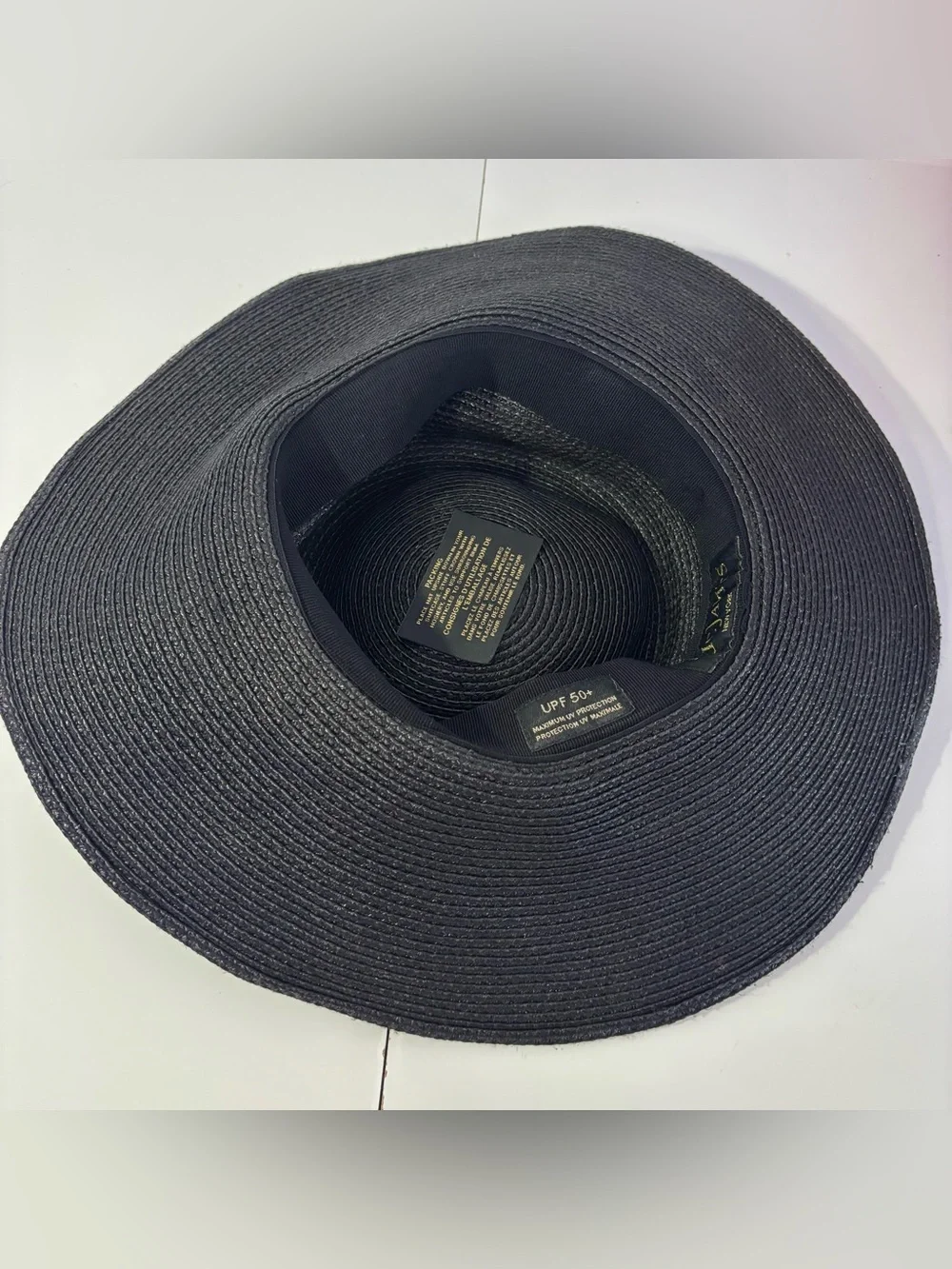 ERIC JAVITS Packable Hat Size Black - Picture 4 of 5